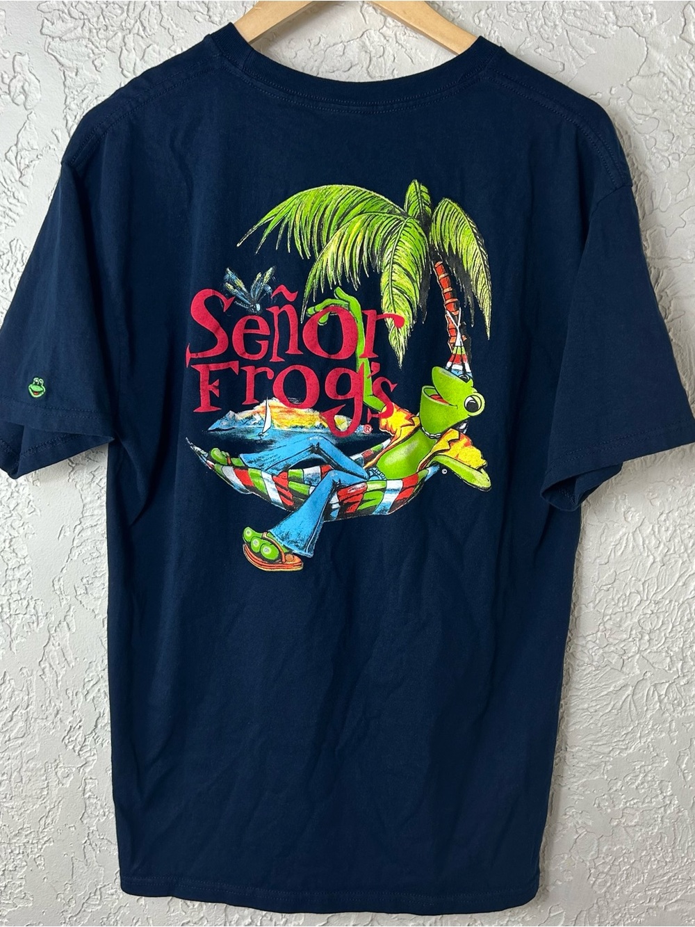 SEÑOR FROGS Vallarta Mexico Graphic Short Sleeve Tee Men’s Size L
